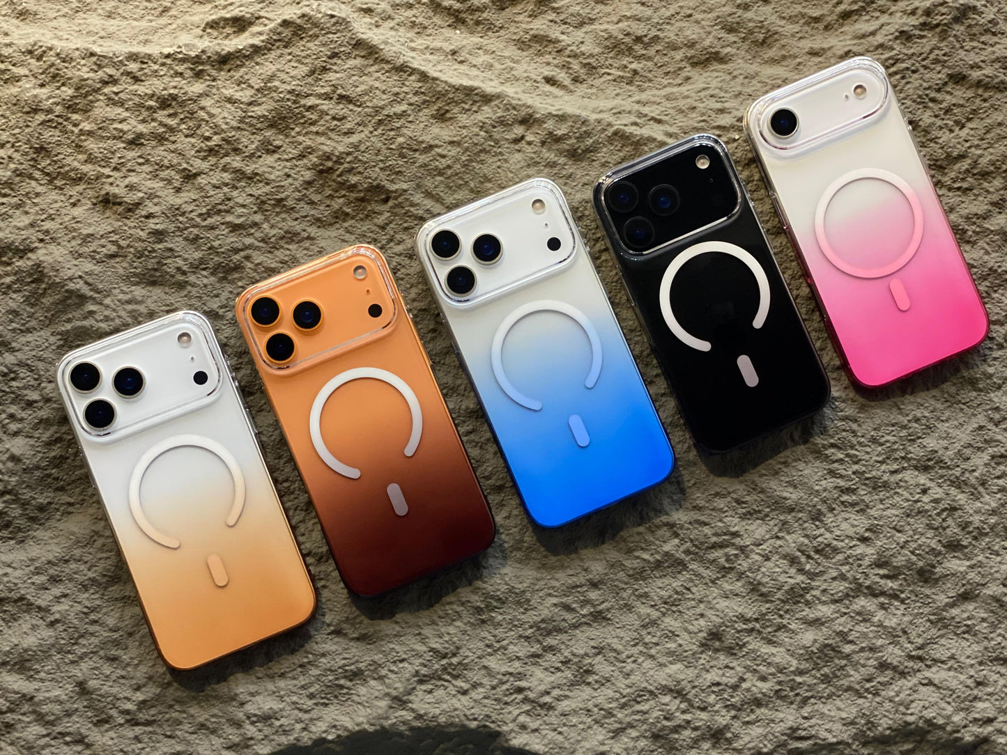 Gradient Shaded MagSafe Case for iPhone 17 / Pro / Pro Max – Premium Shockproof Protection