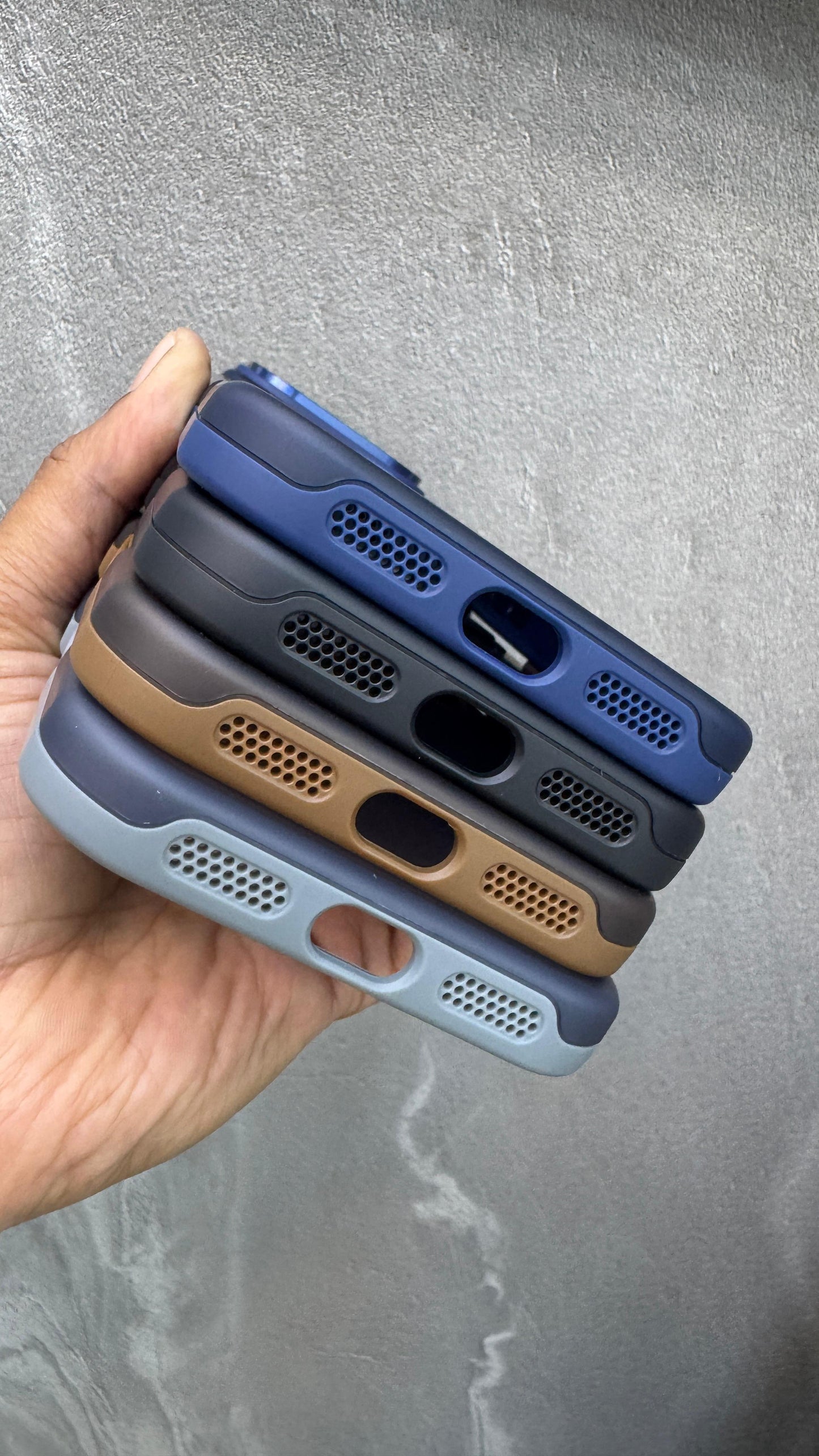 Premium Metal Stand MagSafe Case with Dual Rotating Kickstand & Metal Buttons for iPhone 17 Pro / Pro Max