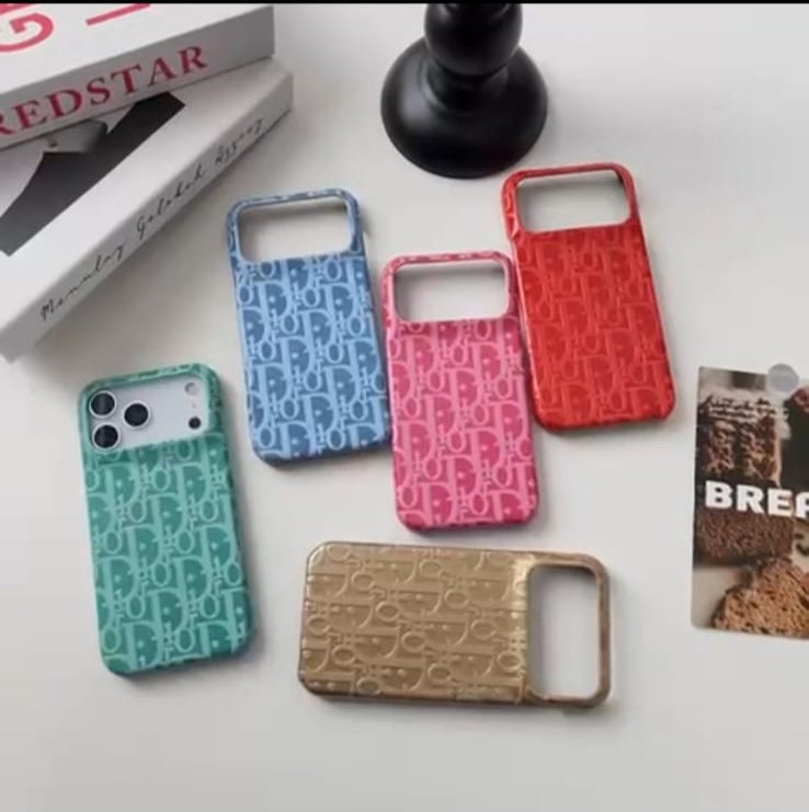 Dior-inspired iPhone 17 Pro / Pro Max cases