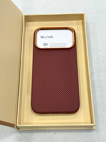 Premium Kevlar Carbon Fiber MagSafe Case for iPhone 17 Pro / Pro Max